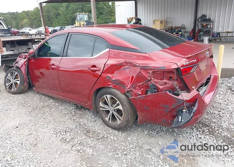 2020 Nissan Sentra Sv Xtronic Cvt z USA, uszkodzony, nr VIN 3N1AB8CV4LY241111